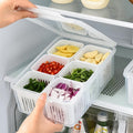 Set Organizador de Refrigerador con 6 Contenedores (Artículo Individual)